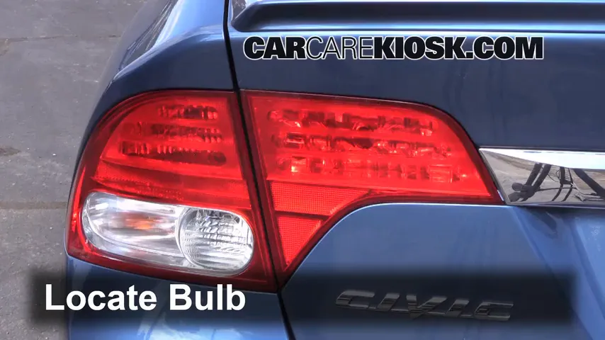 2010 Honda Civic Hybrid 1.3L 4 Cyl. Lights Reverse Light (replace bulb)